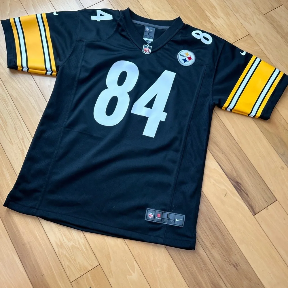Nike NFL Pittsburgh Steelers Antonio Brown #84 Jersey Youth Large L (14-16)
